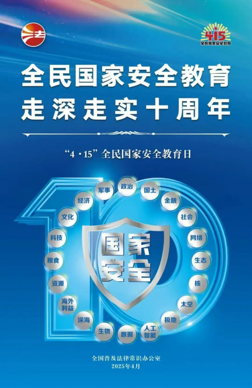 415全民國(guó)家安全教育日 | 全民國(guó)家安全教育，走深走實(shí)十周年