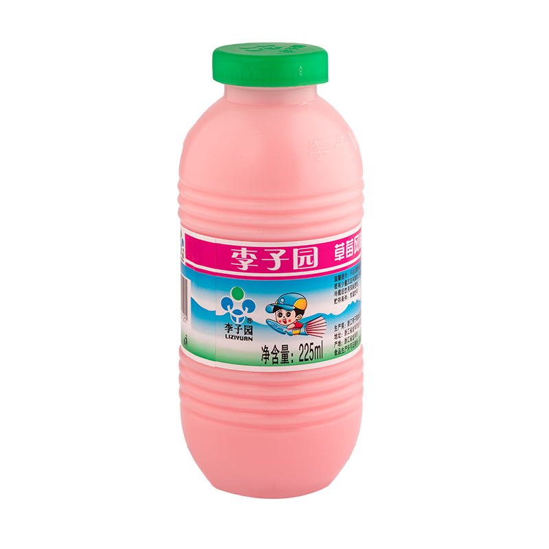 草莓風味乳飲料，單瓶凈含量225ml